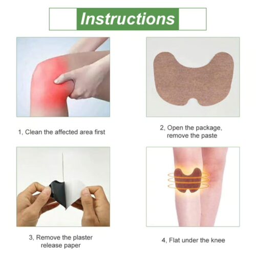 Knee Pain Relief Patches - Official Retailer
